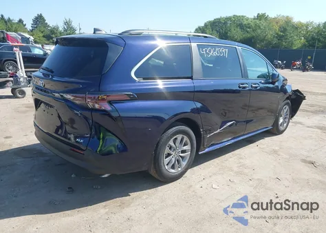 2025 Toyota Sienna Xle из США, поврежденный, VIN 5TDYRKEC8SS274893